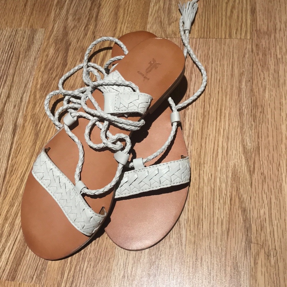 Frye Women's Ruth Ankle Gladiator Sandals 7.5